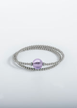 Armband Tango - Murano Lavendel