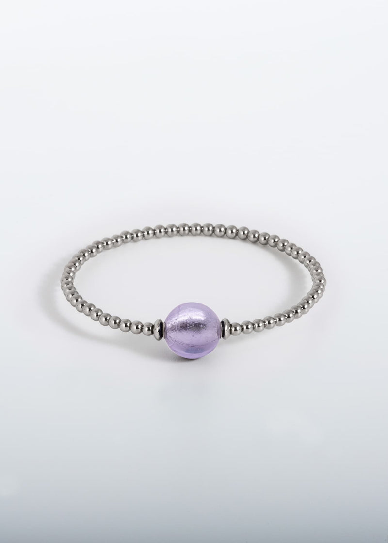 Armband Tango - Murano Lavendel