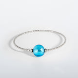 Armband Milonga - Murano Aqua