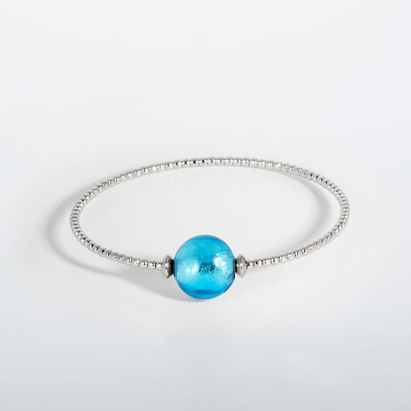 Bracelet Milonga - Murano Aqua