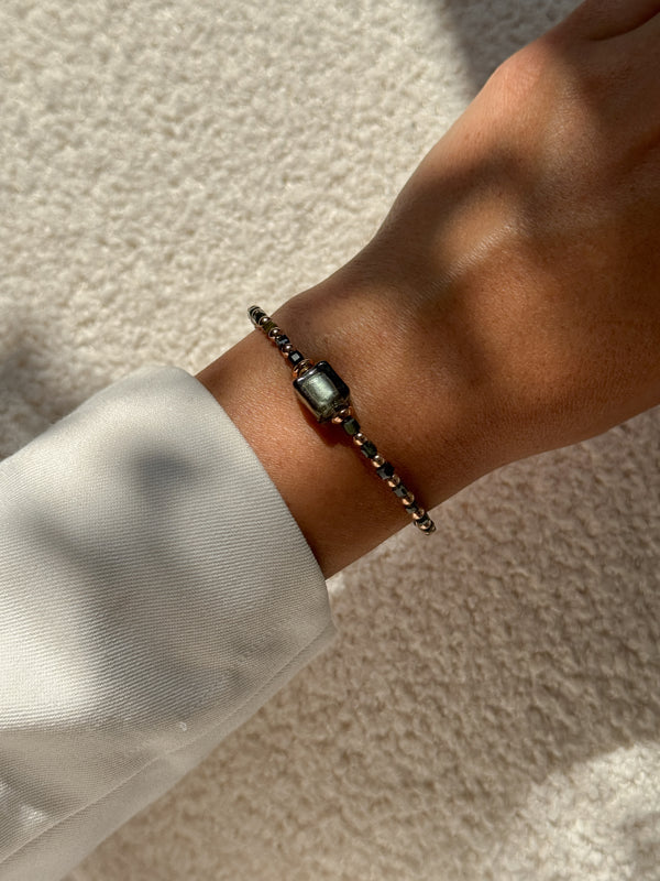Bracelet Constellation - Tourmaline verte