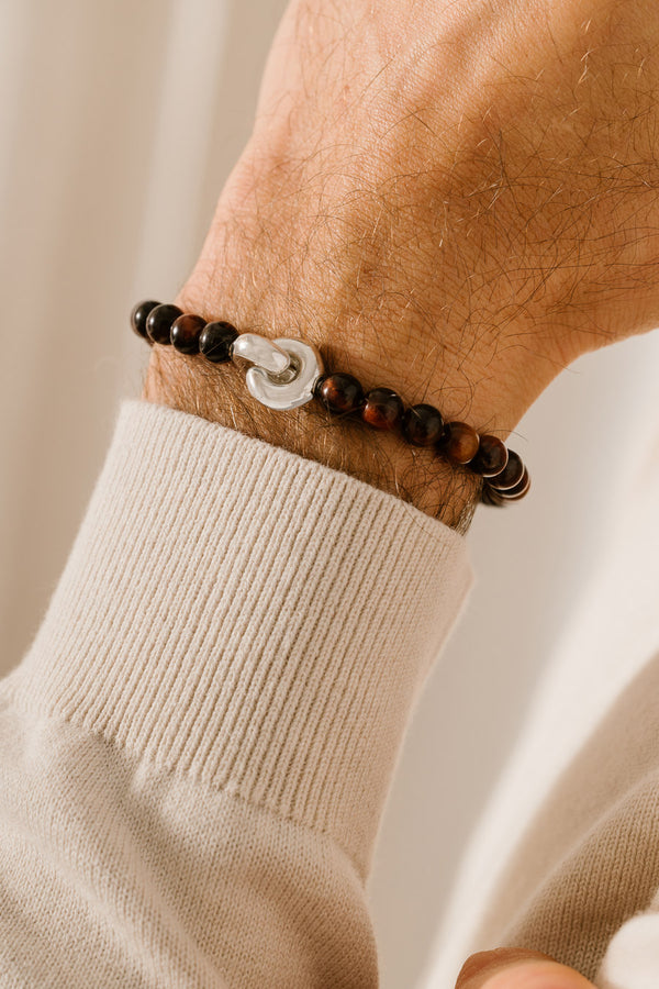 Bracelet Boléro Oeil de taureau - Éternité Or