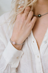 Armband Tango - Rosenquarz