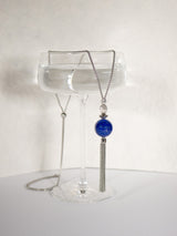 Liliflo_Schmuck austauschbar Swiss made_Armband mit unseren austauschbaren Zierverschlüsse Illusion und Lapis lazuli Stein_Geschenkidee Weihnachten
