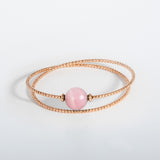 Armband Milonga - Rosenquarz