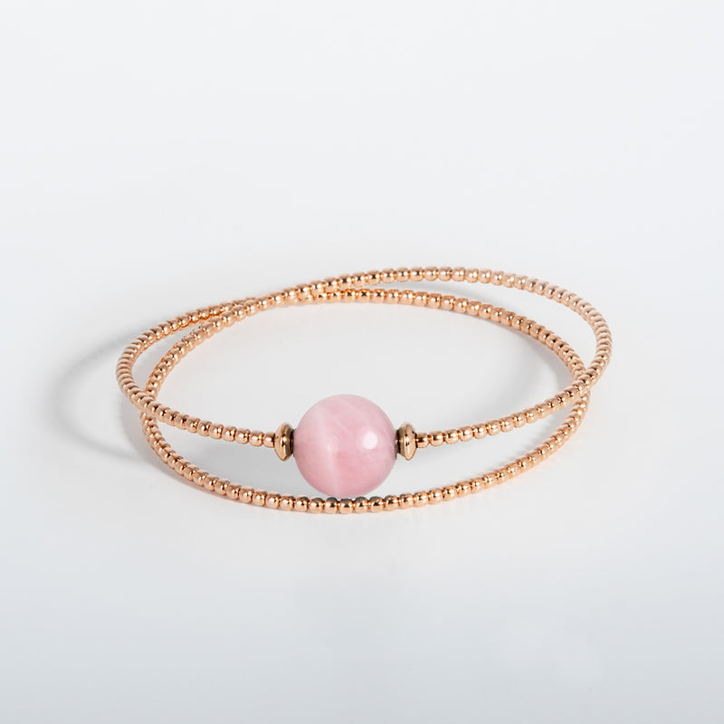 Armband Milonga - Rosenquarz