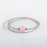 Armband Milonga - Rosenquarz