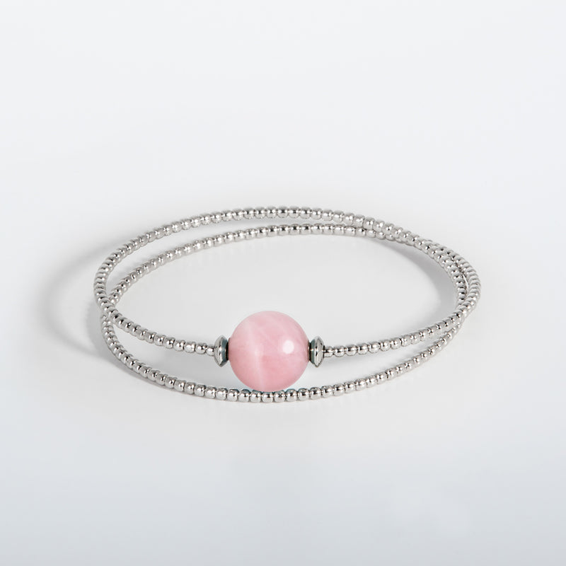 Armband Milonga - Rosenquarz