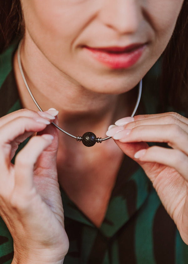Collier Twist - Lave