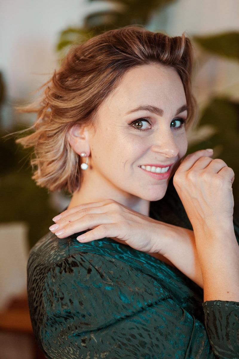 Ohrhänger Karine - Howlith