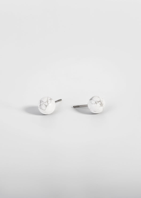 Ohrstecker - Howlith