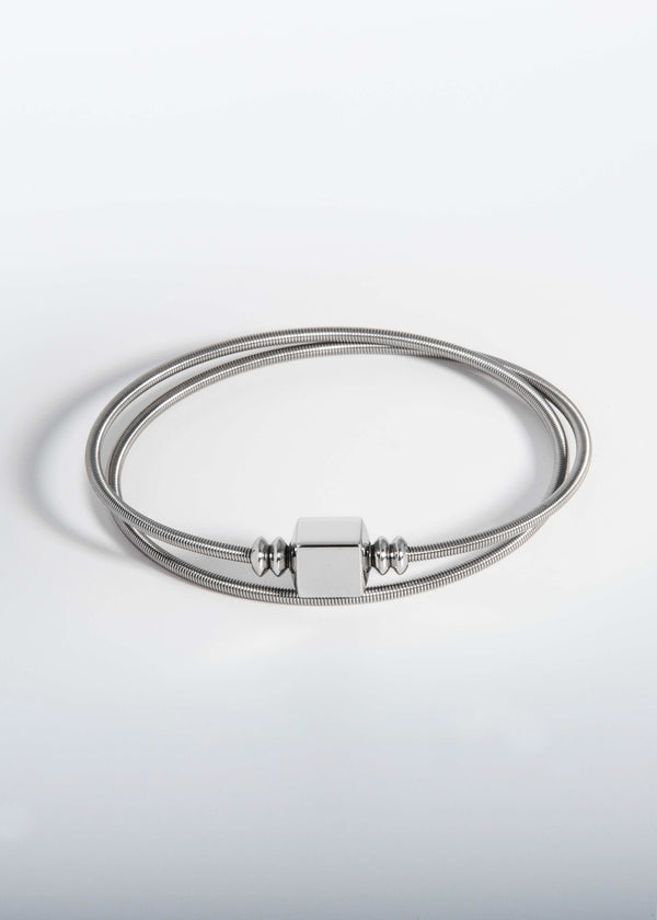 Bracelet Twist Double - Caractère (Gravure)