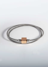 Bracelet Twist Double - Caractère (Gravure)