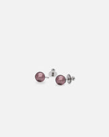 Ohrstecker - Murano Purple light