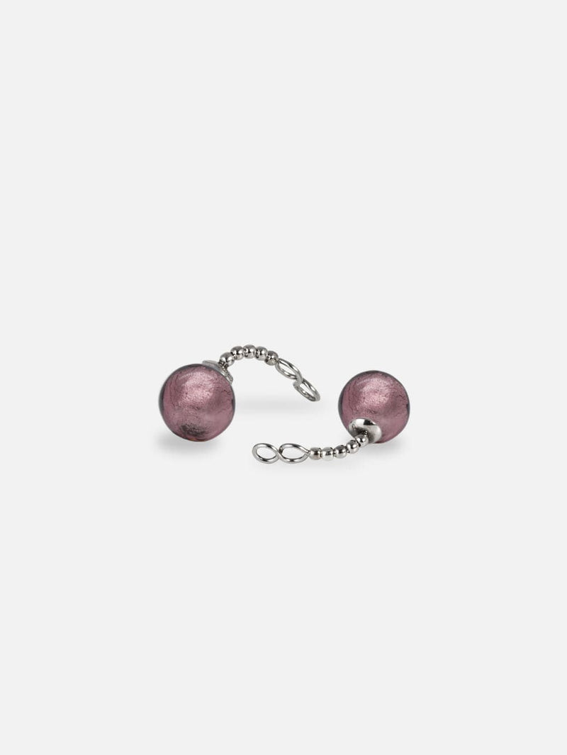 Karine Ohrhänger - Murano Purple light