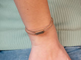 Armband Milonga Double - Inspiration (Gravur)