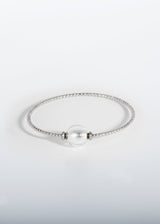 Liliflo, die Schweizer Schmuckmarke : Armband Milonga - silberfarben - Murano Kristall            