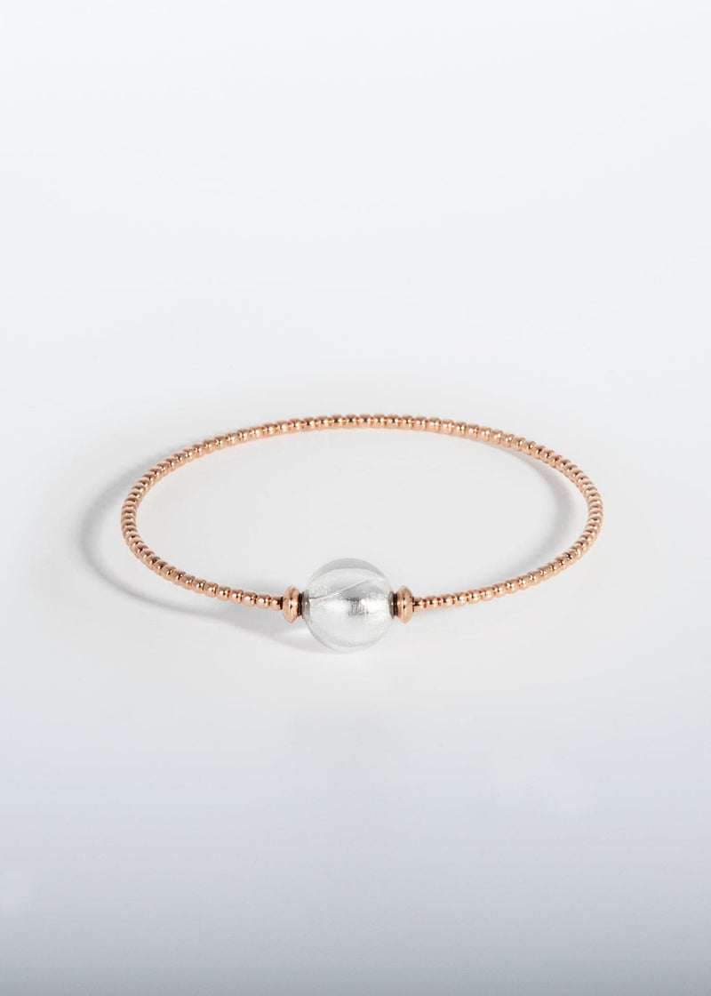 Liliflo, die Schweizer Schmuckmarke: Armband Milonga - Roségold - Murano Kristall