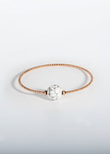 Liliflo, die Schweizer Schmuckmarke : Armband Milonga - Roségold - Schmuckstein - Howlith