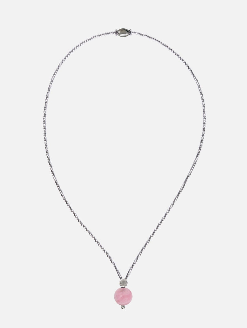 Collier Milonga - Rosenquarz