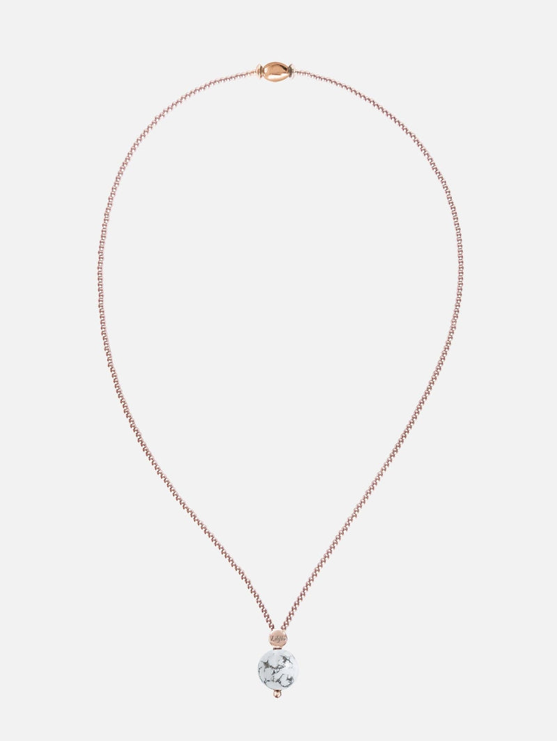Collier Milonga - Howlite