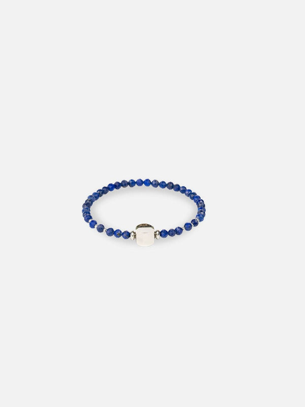 Liliflo_Bracelet naturel interchangeable_Limbo_Pierre semi-précieuse Lapiz avec lien illusion