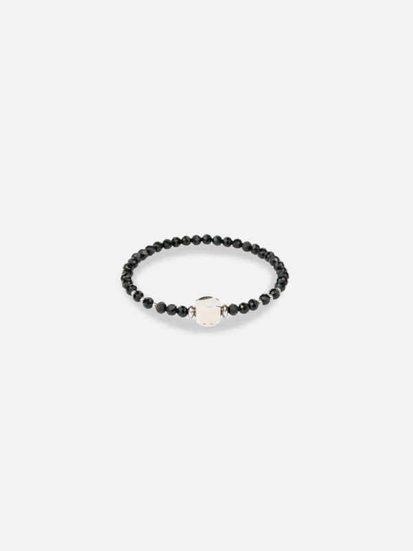 Liliflo_Bracelet naturel interchangeable_Limbo_Pierre semi-précieuse Onyx avec lien illusion