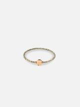 Liliflo_Austauschbares Roségoldarmband_Limbo_Schmuckstein Pyrit mit Illusionsverbindung