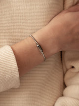 Liliflo - Swiss made Interchangeable Jewellery - Schmuck zum Selbstgestalten und Armband in Naturfarbe zum Gravieren