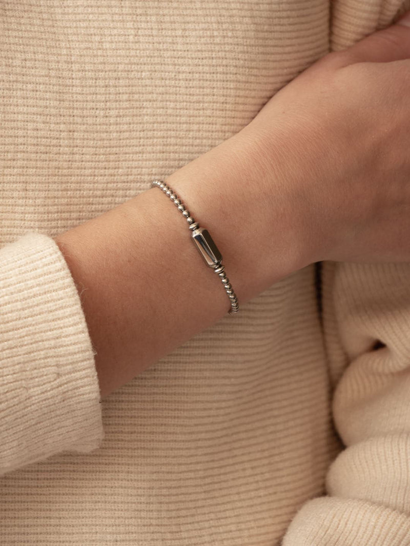 Liliflo - Swiss made Interchangeable Jewellery - Schmuck zum Selbstgestalten und Armband in Naturfarbe zum Gravieren