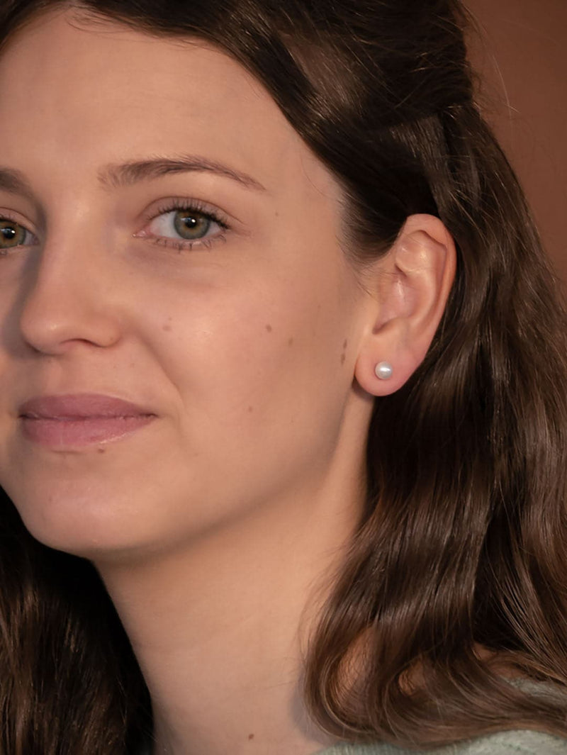 Liliflo, schweizer Schmuckmarke : Ohrringe Anaïs - Perle Akoya