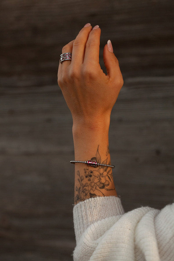 Bracelet Tango - Les Vignes rose