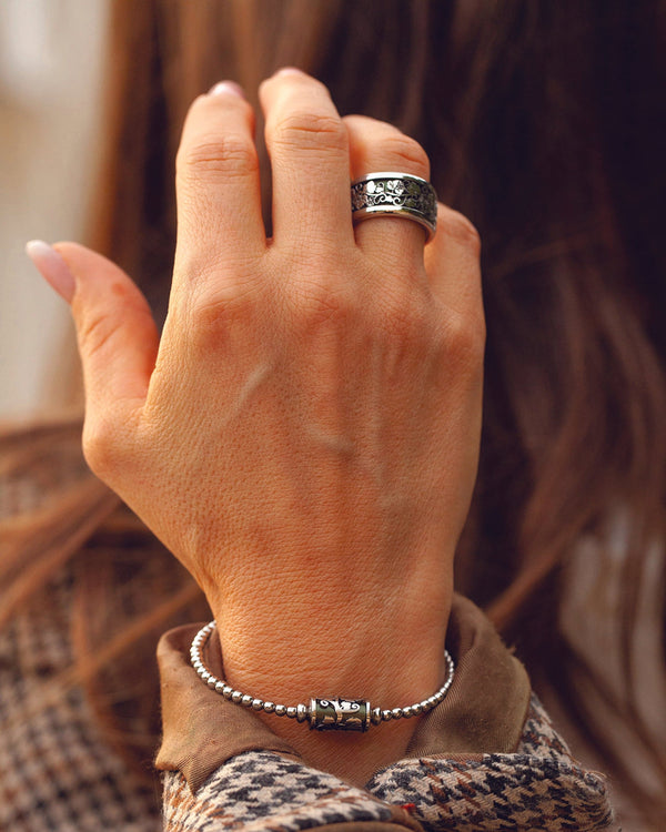 Bracelet Tango - Les Vignes kaki