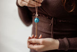 Halskette - Murano Aqua