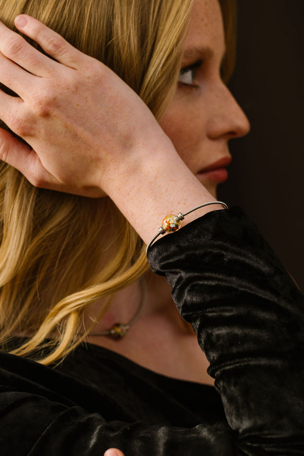 Twist Armband - Murano Neptun