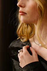 Bague femme Swiss made avec Murano Cristal