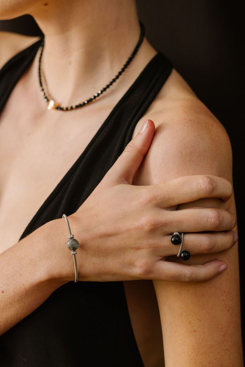 Bracelet Twist - Labradorite