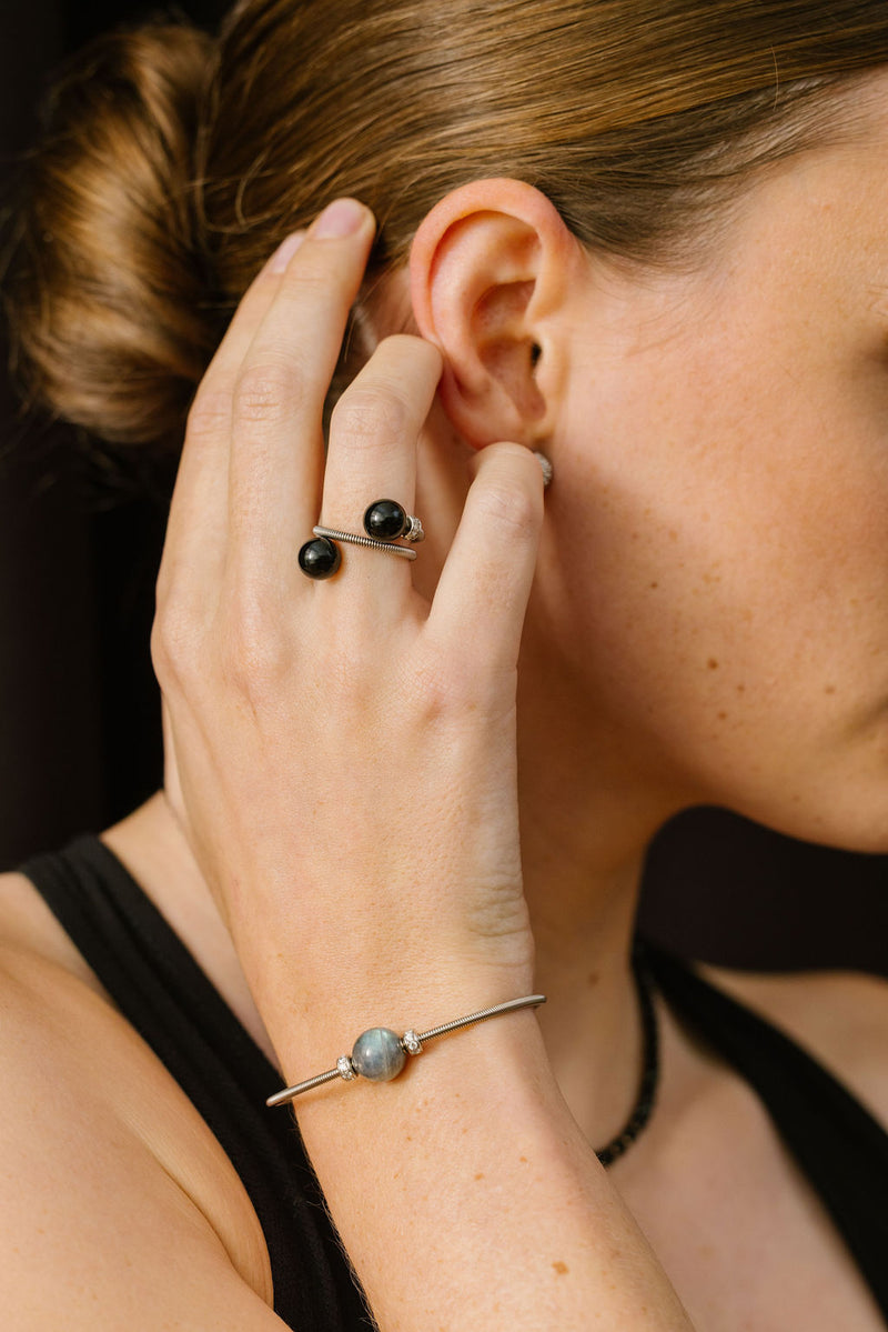 Bracelet Twist - Labradorite