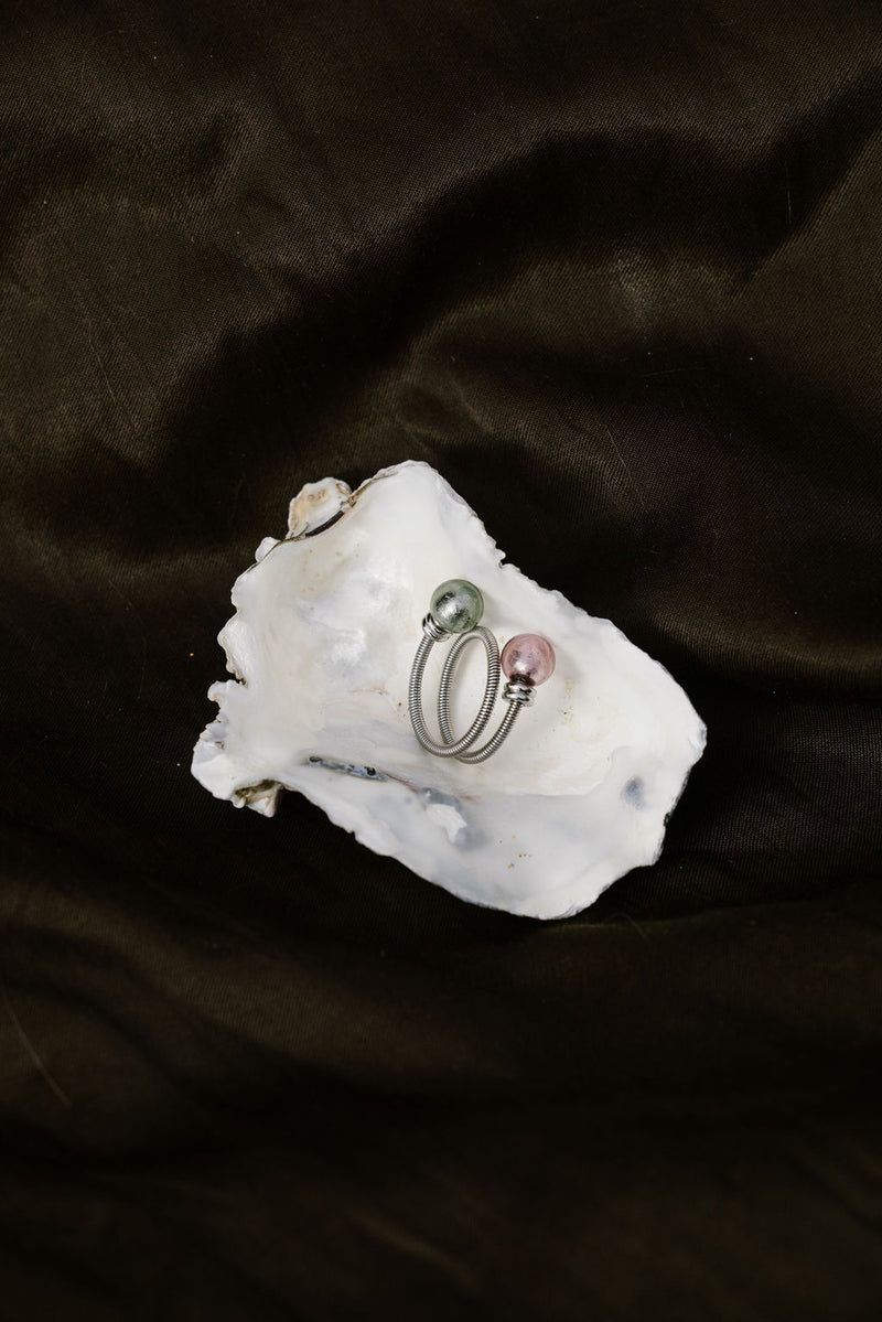 Bague Twist - Murano Tahiti