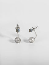 Boucles d'oreilles Karine - Labradorite