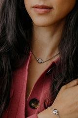Lien Alma Tourmaline rose (octobre)