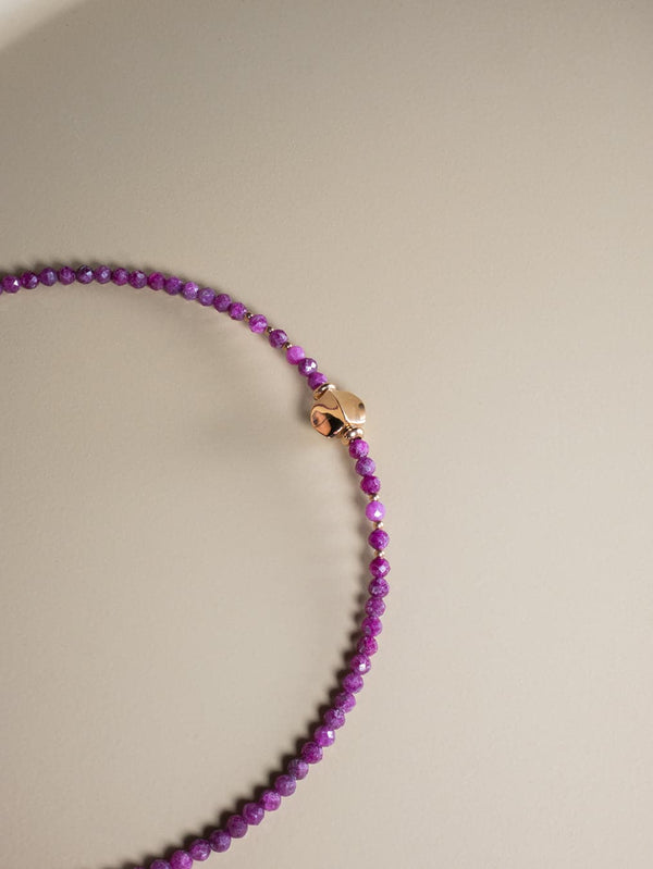 Collier Limbo - Rubis - Lien Illusion