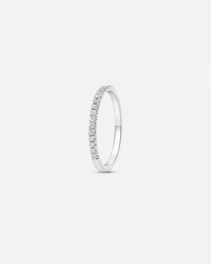 Bague Evidence demi-sertie