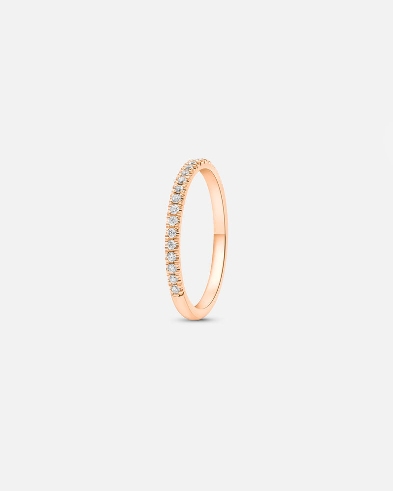 Bague Evidence demi-sertie