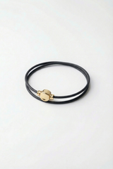 Bracelet Noir Absolu - Classique - Lien Illusion