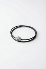 Bracelet Noir Absolu - Classique - Lien Illusion