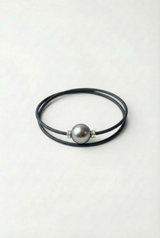 Armband Noir Absolu - Klassisch - Zierverschluss Tahiti-Perle