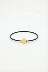 Bracelet Noir Absolu - Classique - Lien Illusion