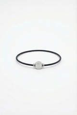 Bracelet Noir Absolu - Classique - Lien Illusion