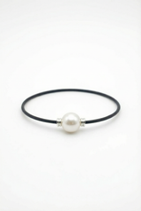 Armband Noir Absolu – Klassisch – Zierverschluss Perle Cumingii weiss